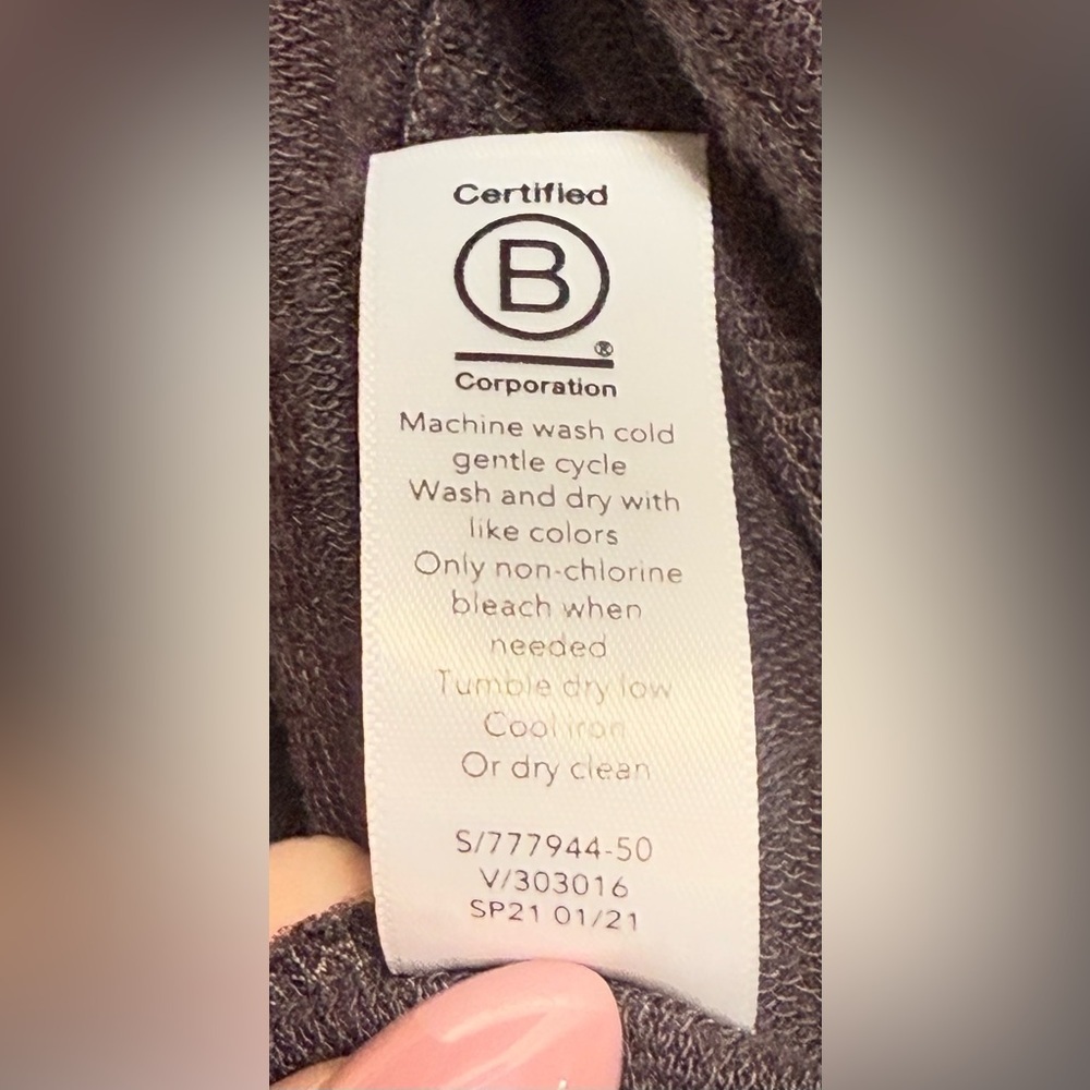 Athleta Women’s Grey Purple Cardigan size S - Picture 6 of 7